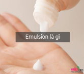 Emulsion là gì? Emulsion so với kem dưỡng da có gì khác nhau ở những điểm nào?