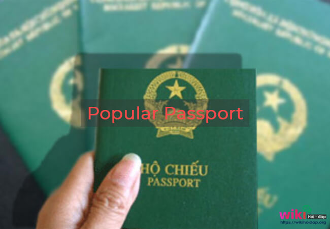 Popular Passport: Hộ chiếu phổ thông màu xanh lá