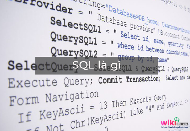 SQL là gì? SQL có tác dụng gì và tại sao bạn nên học SQL 
