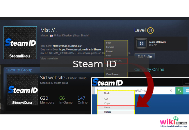 Steam ID là gì?