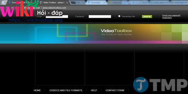 Bước 1: Hãy truy cập vào trang web của Video Tool Box