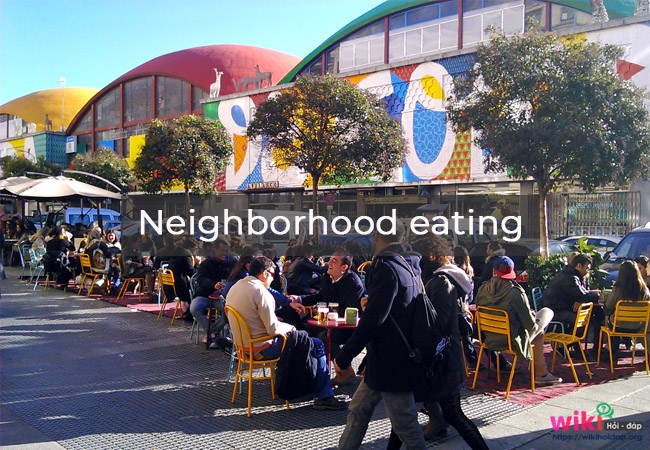Neighborhood eating: Khu phố ăn uống